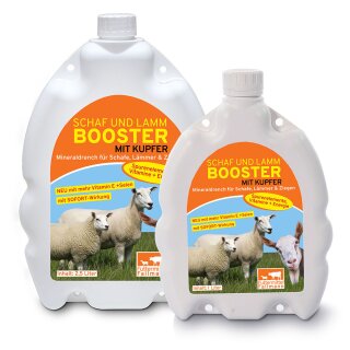 Booster mit Kupfer für Ziegen und Schafe mit Kupferbedarf