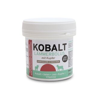 Kobalt Lämmerbolus + Kupfer